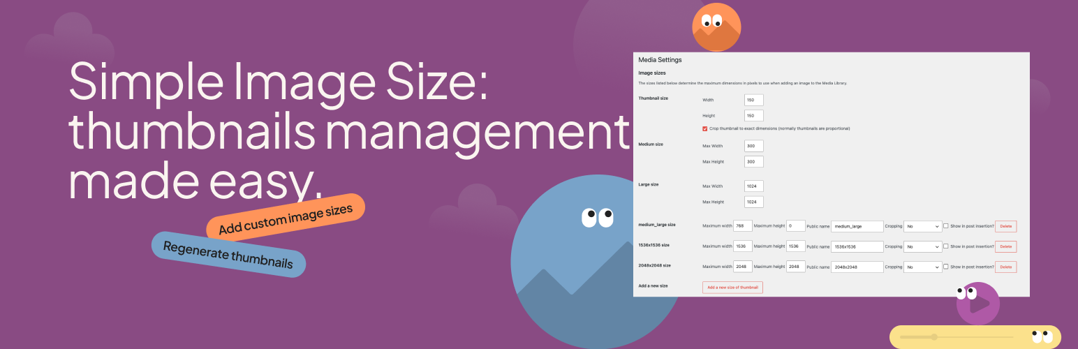 Simple Image Sizes is now part of the Mediapapa products
